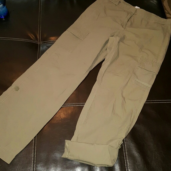 Two Heart Maternity Pregnancy fashion pants green - Picture 1 of 5